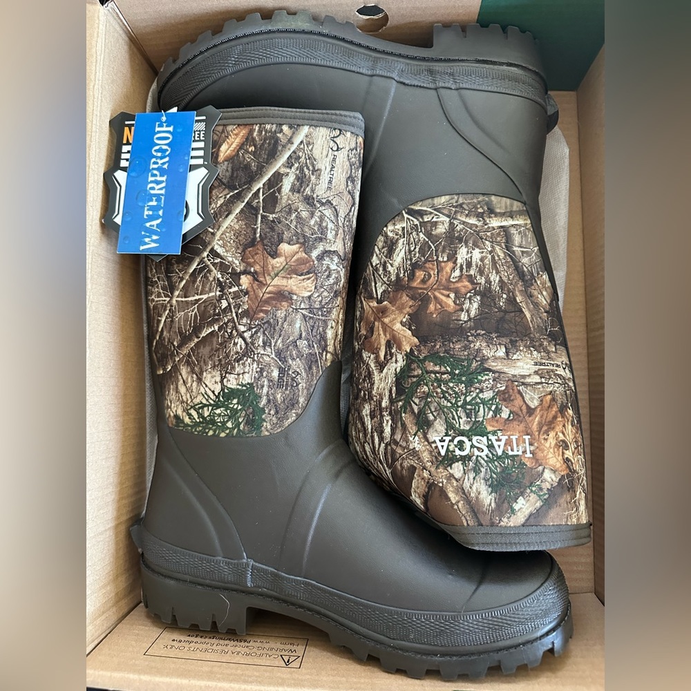 Men’s real tree hunting waterproof boots